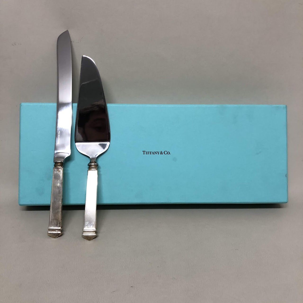 tiffany cake server