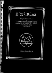 Cover of Stephen Flowers's Book Black Runa