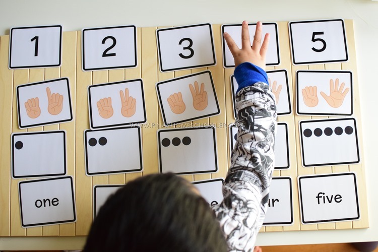 Number Symbols for Counting and Number Recognition