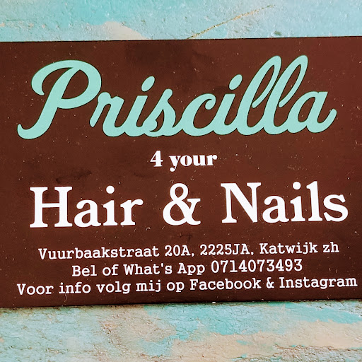 Priscilla's Hair & Nail Creations logo