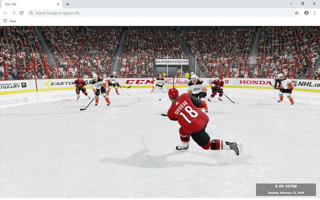 NHL Arizona Coyotes New Tab Theme