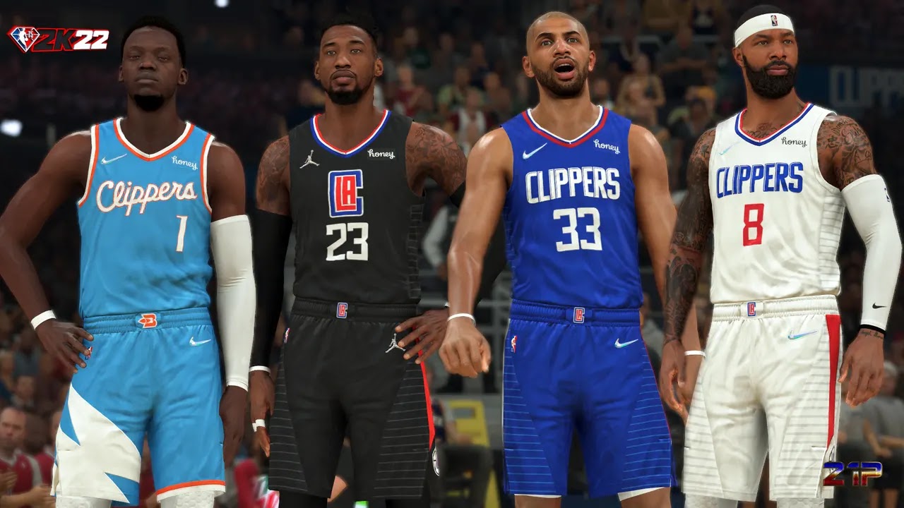 NBA 2K22 Los Angeles Clippers 2023 Statement Jersey by Kyu2K - Shuajota:  NBA 2K24 Mods, Rosters & Cyberfaces