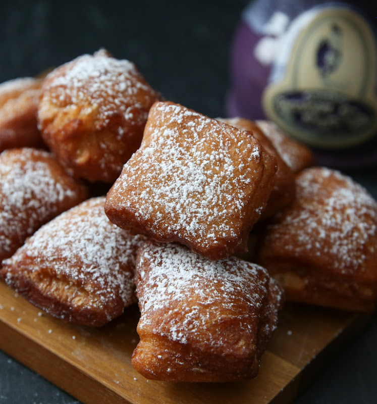 close-up of Biscuit Beignets