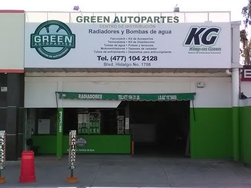 Green Autopartes, Blvrd Miguel Hidalgo 1708, Villa Insurgentes, 37220 León, Gto., México, Tienda de radiadores | GTO