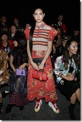 NEW YORK, NY - SEPTEMBER 12:  Actress Hikari Mori attends Coach Spring 2018 fashion show during New York Fashion Week at Basketball City - Pier 36 - South Street on September 12, 2017 in New York City.  (Photo by Lars Niki/Getty Images for Coach)