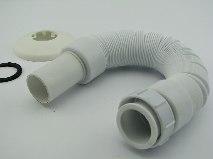 flexible drain hose for bathroom sink