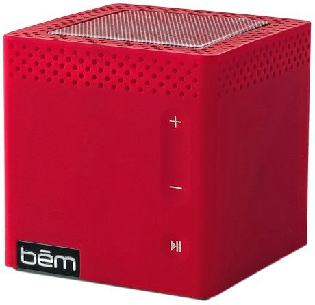  Bem HL2022GD Bluetooth Mobile Speaker - Husker Red