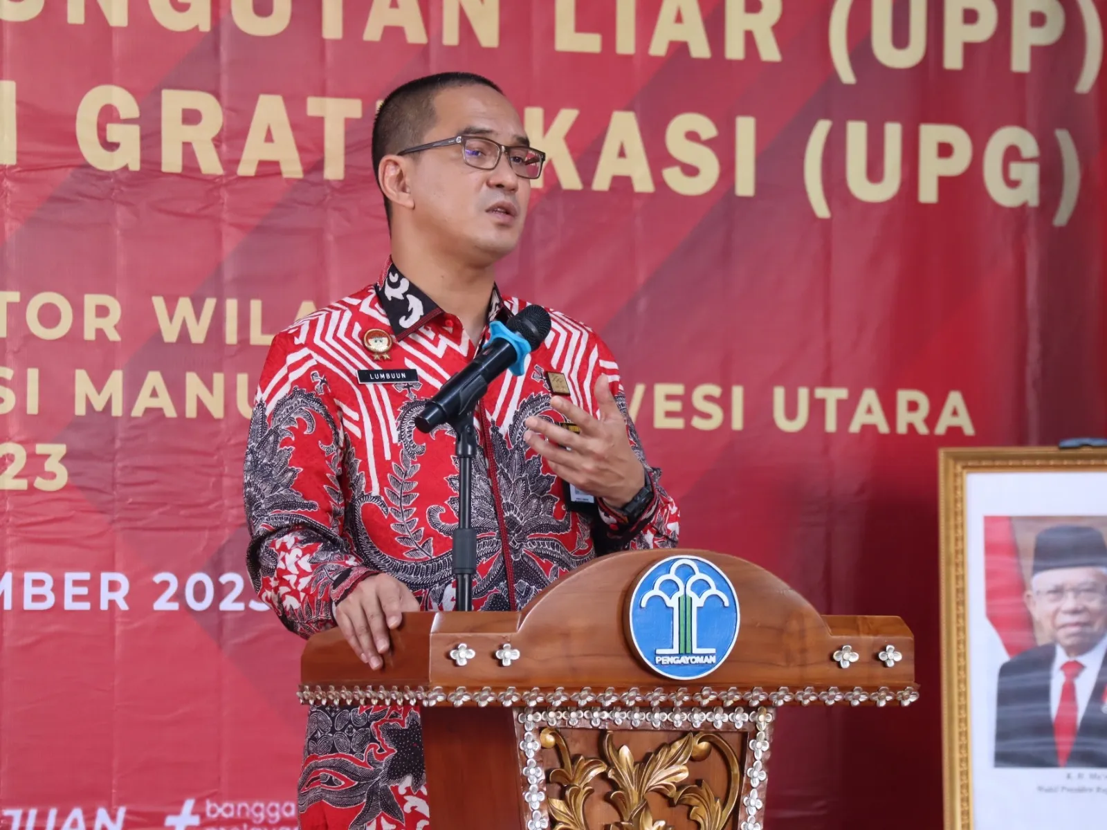 Kegiatan tersebut dihadiri oleh Kepala Kantor Wilayah Kementerian Hukum dan HAM Sulawesi Utara Ronald Lumbuun, Kepala Divisi Adminstrasi John Batara, Pejabat Administrator, Pejabat Pengawas. (Foto istimewa)