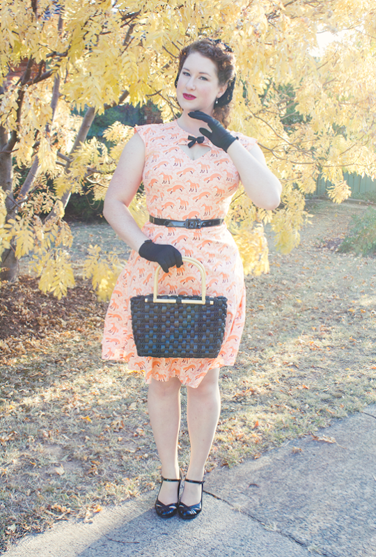 Autumn vintage style with 1940s look | Lavender & Twill
