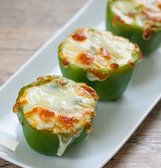 close-up photo of baked peppers