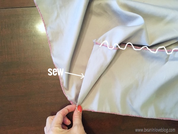 Sew Together Tuesday: How to Sew a Fitted Sheet (Queen size) 