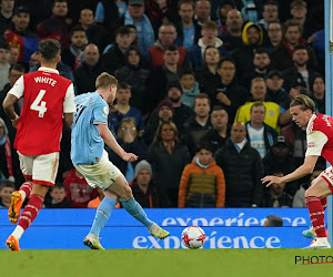 La réaction de Kevin De Bruyne après avoir marché sur Arsenal 