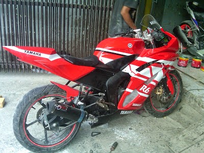 New Vixion Modifikasi  Full Fairing  R125 Thecitycyclist