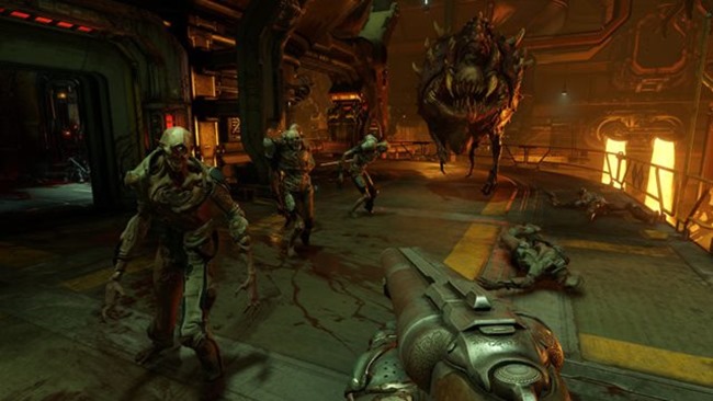 Doom scheint auf der Switch sehr gut zu laufen