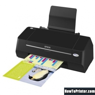 Reset Epson C97 printer by Resetter program