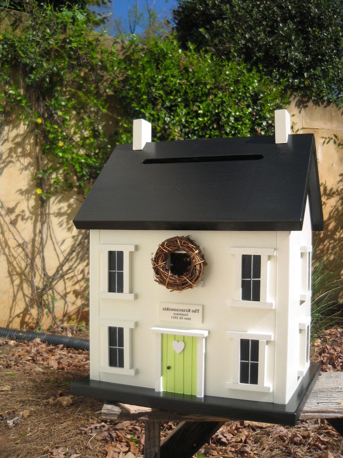 Wedding Card Holder box and Birdhouse Baked Brie and Honeydew