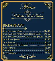 Kolkata Food House menu 3