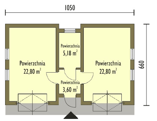 Plus - Rzut garażu