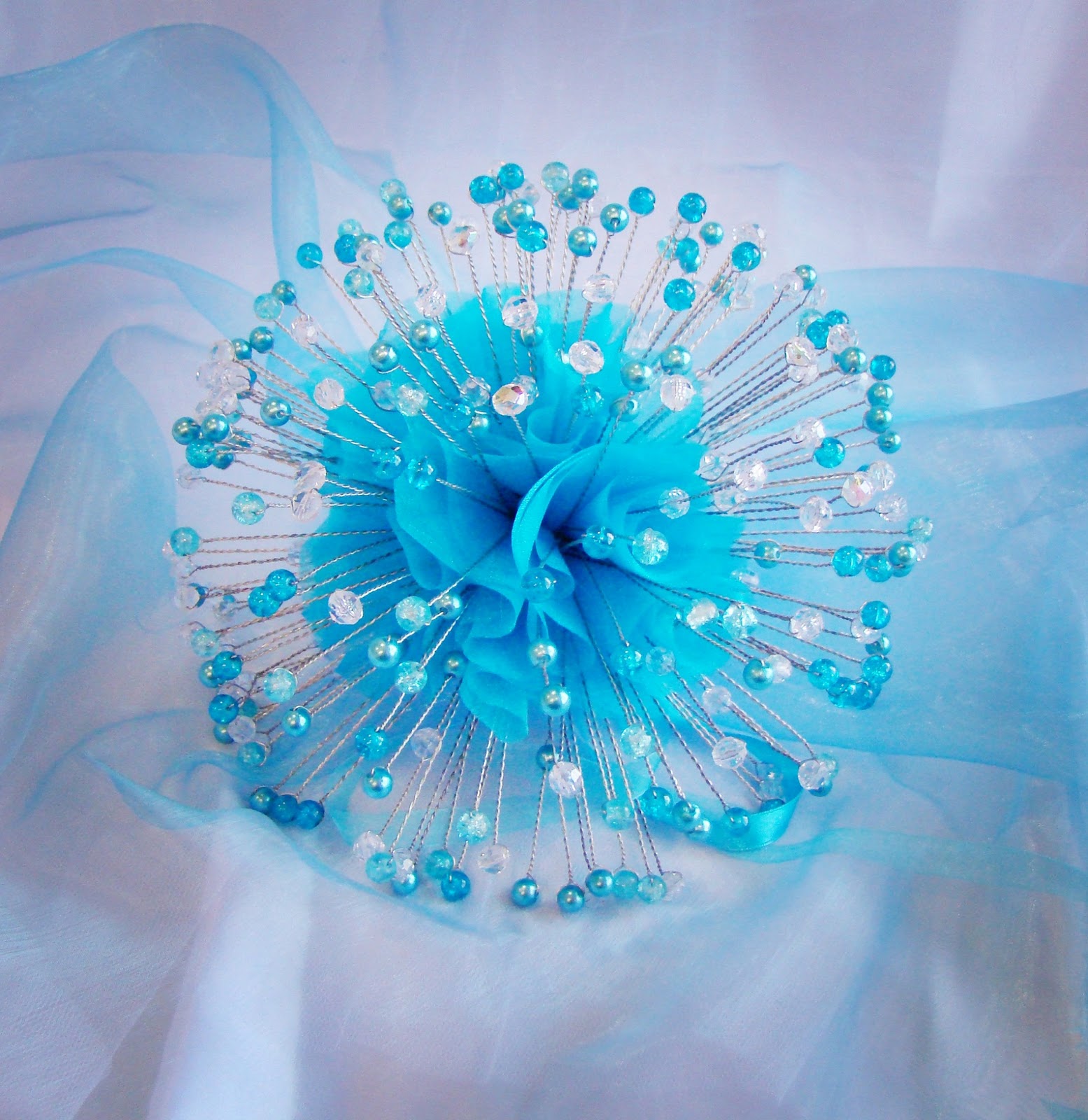 Ocean Beaded Bouquet