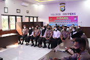 Empat Personil Polres Soppeng Bersama Calon Pasangan Jalani Sidang BP4R