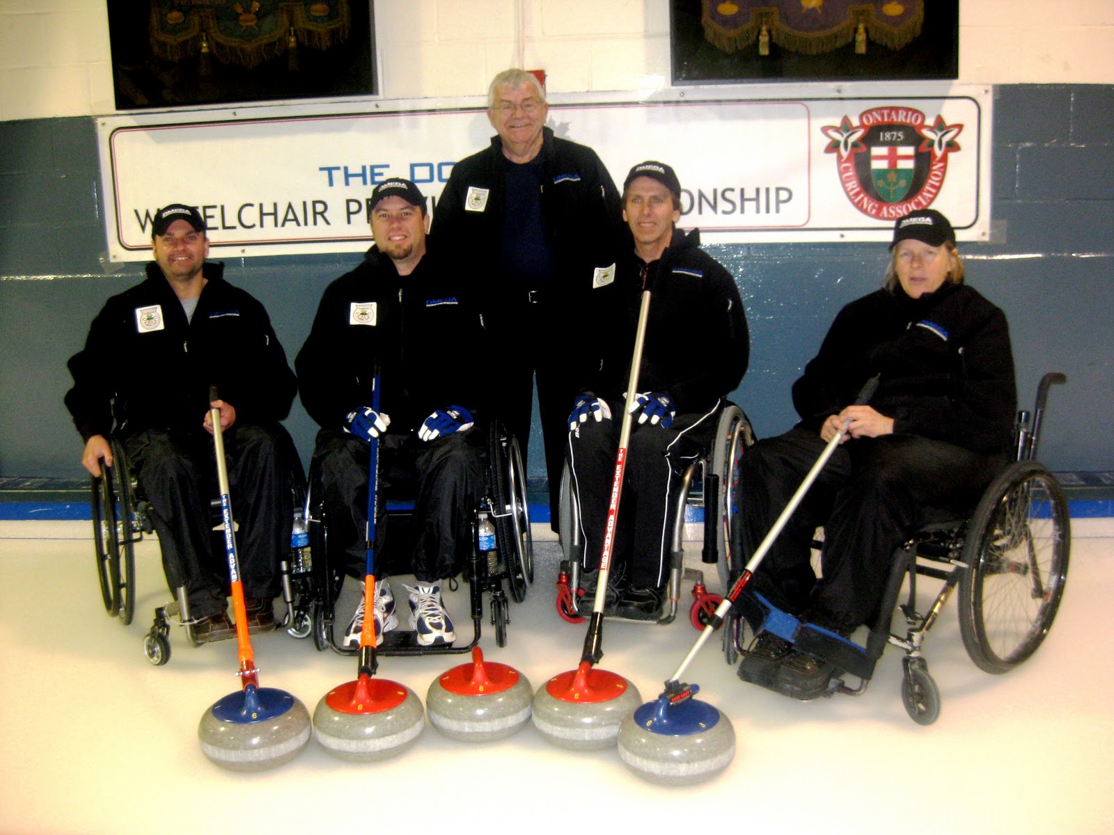 Wheelchair Curling Blog Team Ideson from London ON to curl at the Brier