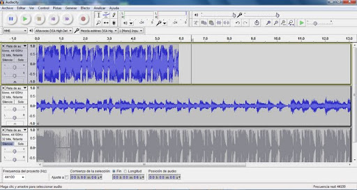 Descargar Audacity 1.3.13 Graba y Mezcla Audio Español Multilenguaje ...