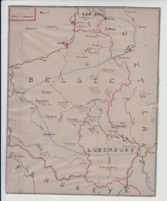 Kaart van het ardennenoffensief, getekend aan de hand van berichten van de Britse radiouitzendingen door een Joodse onderduiker die in 1944 aan de Everhardt van der Marckstraat in Enschede zat ondergedoken. http://www.secondworldwar.nl/enschede Kaart van het ardennenoffensief, getekend aan de hand van berichten van de Britse radiouitzendingen door een Joodse onderduiker die in 1944 aan de Everhardt van der Marckstraat in Enschede zat ondergedoken. http://www.secondworldwar.nl/enschede