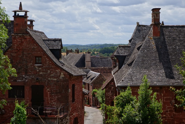 6, Sarlat-la-Caneda. Turenne. Collonges-la-Rouge. Carennac. Loubressac. Autoire. - De viaje por Francia: diarios, viajes y excursiones en coche. (22)