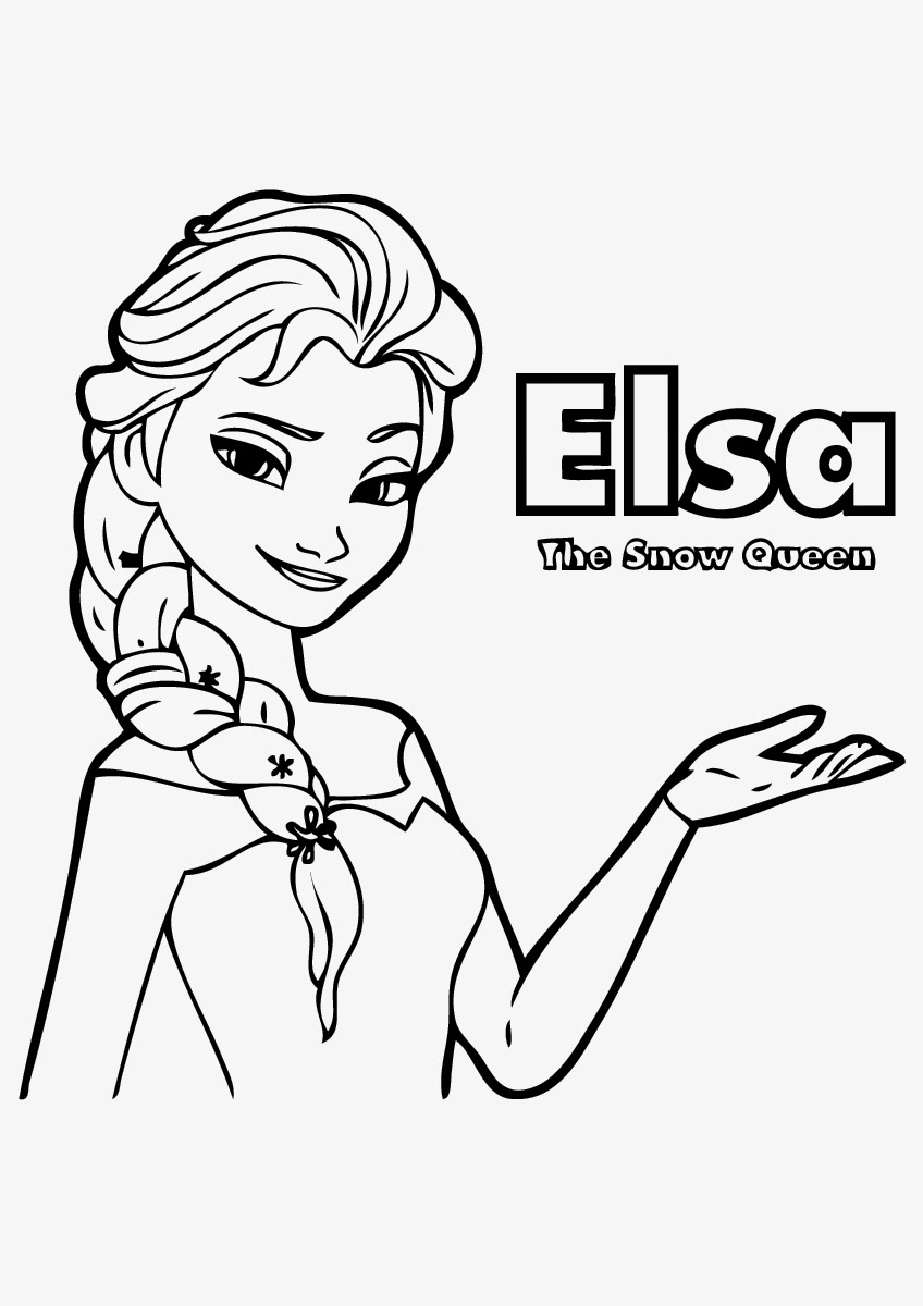 Frozen Coloring Pages - Learny Kids