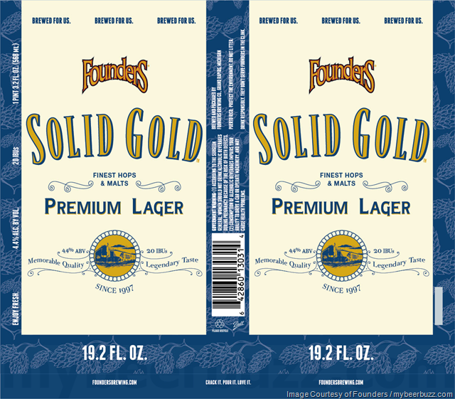 Founders Adding Solid Gold 19.2oz Cans