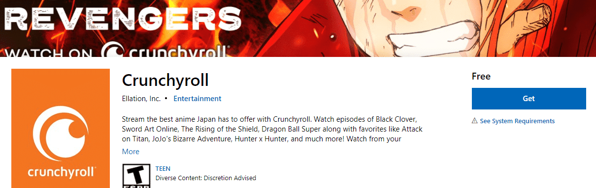 Haga clic en el enlace adjunto aquí para comenzar el proceso de descarga.  Cómo arreglar Crunchyroll que no funciona