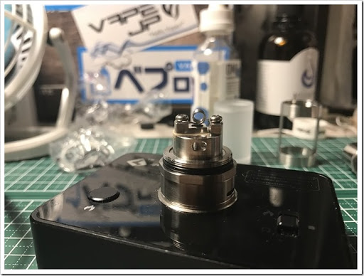 IMG 3368 thumb - 【MTLドリチで化ける】「SER V4 RTA」レビュー～味重視の高性能RTAだけど、オリジナルとかオーセンティックとか書いてないからちょっと色んな意味で怖いな～【GB在庫切れ、プリセール有り/アトマイザー】