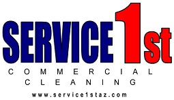 Service1st Commercial Cleaning logo