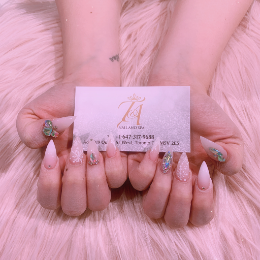 T&A Nails and Spa logo