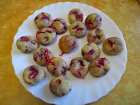 Muffins framboises et dragées