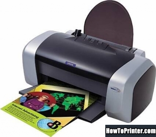 Reset Epson C85 printer with Resetter program