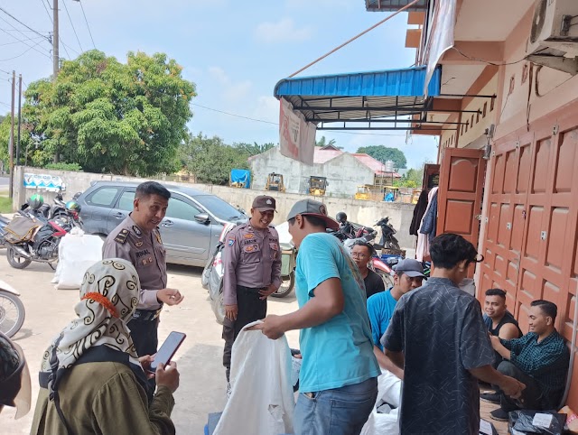 Sat Binmas Polres Tebing Tinggi  Imbau Karyawan JNT Agar Utamakan Keselamatan Kerja