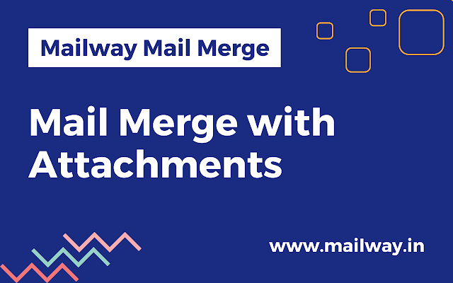 Screenshot of Mailway Mail Merge