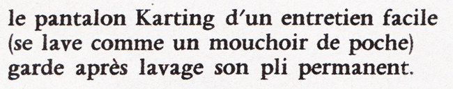 Publicité vintage : Vivre décontracté avec élégance ! - Pour vous Madame, pour vous Monsieur, des publicités, illustrations et rédactionnels choisis avec amour dans des publications des années 50, 60 et 70. Popcards Factory vous offre des divertissements de qualité. Vous pouvez également nous retrouver sur www.popcards.fr et www.filmfix.fr