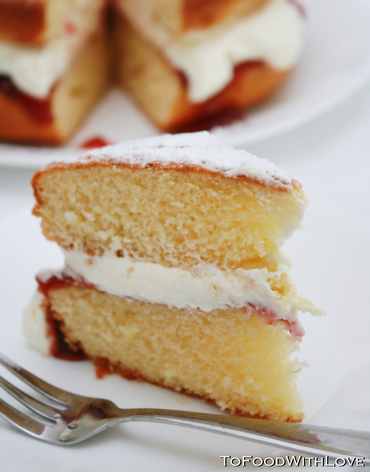 To Food with Love Quick & Easy Lemon Sponge