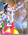 [Shri Rama in battle]