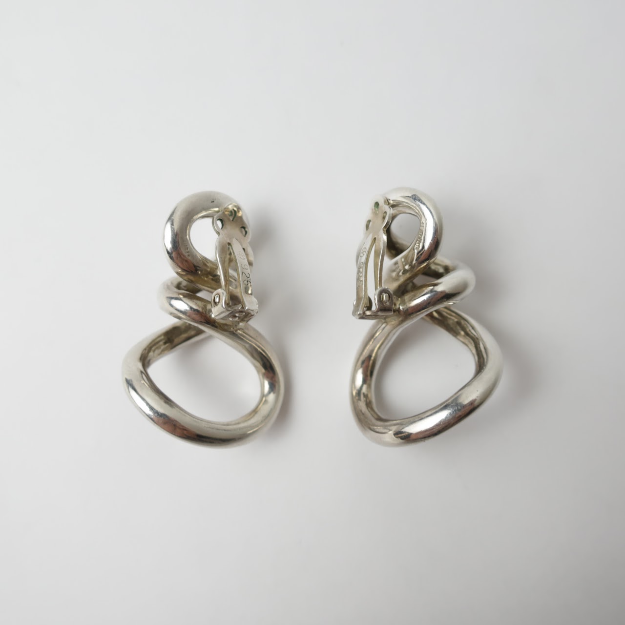 Sterling Silver Clip Earrings