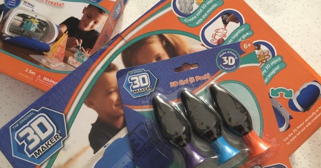 3D Magic Maker by Tech 4 Kids!! Fun Toy Review by Bin's Crafty Bin