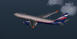 Aeroflot 334 climbs out over the Atlantic not long after leaving Havana Cuba