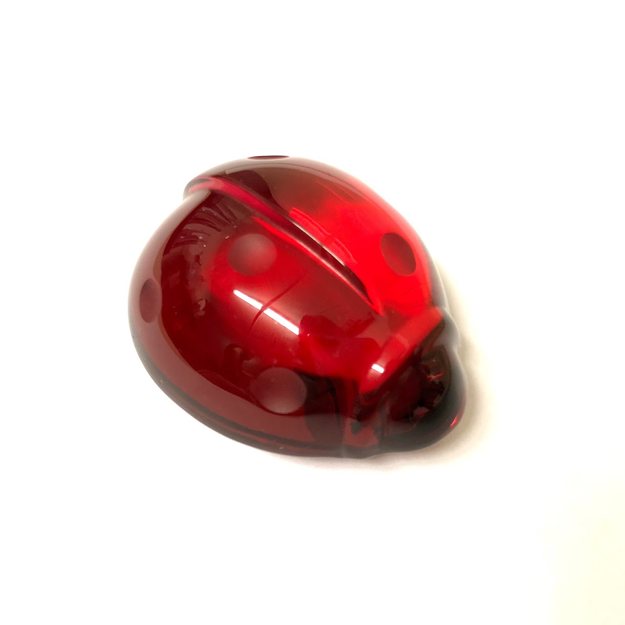 Baccarat Ladybug Figurine