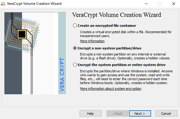 schijfvolume coderen