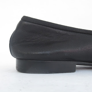 Chanel Gold-Toe Ballet Flats