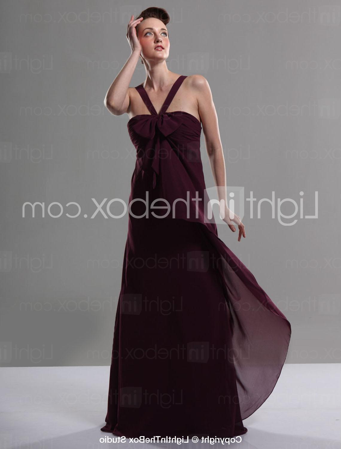 Empire V-neck Floor-length