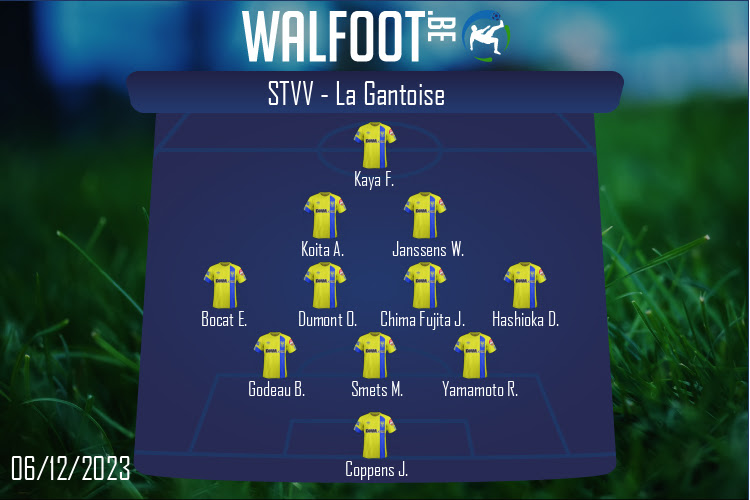 Composition STVV | STVV - La Gantoise (06/12/2023)