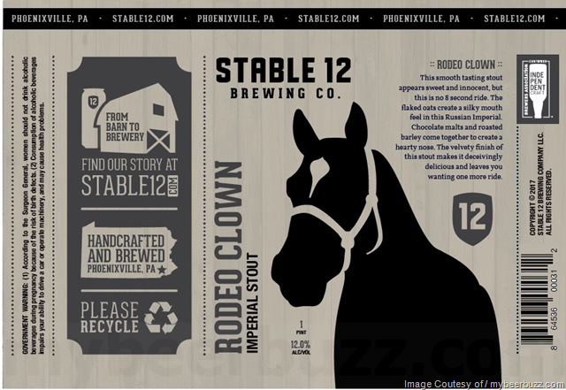 Stable 12 Brewing Rodeo Clown 16oz Cans